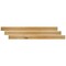 Ackland 0.76in. x 78in. x 2.15in. Marahau Waterproof Wood Flooring Trim Overlapping Stair Nose Molding AKVTWMARA-OSN - alternate 2